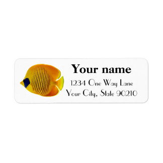 Yellow Fish Label