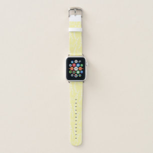 Yellow Floral Apple Watch Band