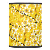 Yellow Floral Botanical Lamp Shade (Right)
