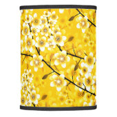 Yellow Floral Botanical Lamp Shade (Front)