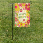 Yellow Floral Customizable Inspirivity Garden Flag