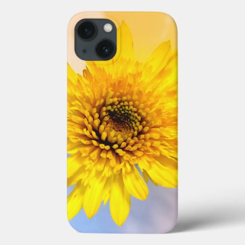 Yellow Floral iPhone Case