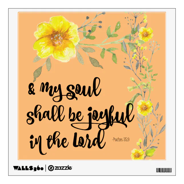 Floral Joy Decal