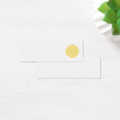 Yellow flower. (Desk)