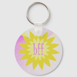 Yellow flower Bff Keychain