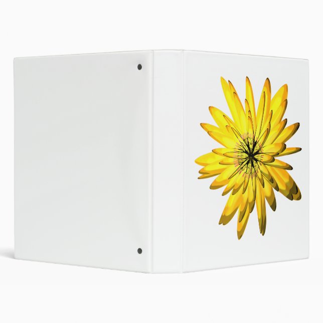 yellow flower binder (Background)