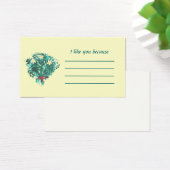 Yellow Flower Bouquet I like you because Cards (Desk)
