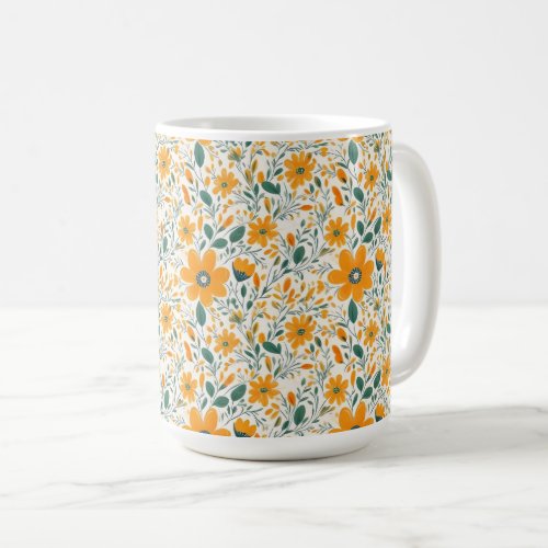 Yellow Flower Coffee Mug