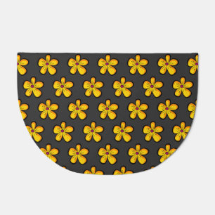 Yellow Flower Doormat