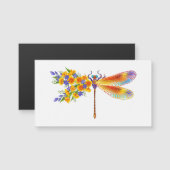 Yellow Flower Dragonfly (Front/Back)