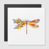 Yellow Flower Dragonfly (Front/Back)