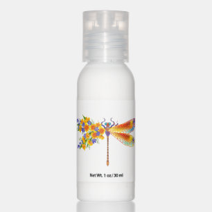 Yellow Flower Dragonfly Hand Lotion