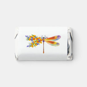 Yellow Flower Dragonfly Hershey's Miniatures
