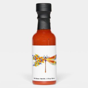 Yellow Flower Dragonfly Hot Sauces