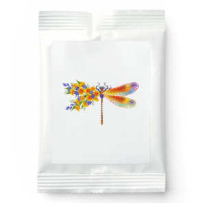 Yellow Flower Dragonfly Lemonade Drink Mix