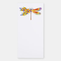 Yellow Flower Dragonfly