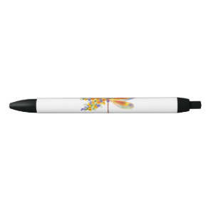 Yellow Flower Dragonfly Pen