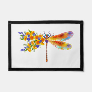 Yellow Flower Dragonfly Pennant