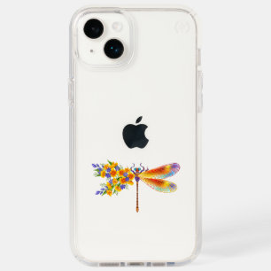 Yellow Flower Dragonfly Speck iPhone 14 Plus Case