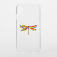 Yellow Flower Dragonfly