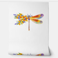 Yellow Flower Dragonfly