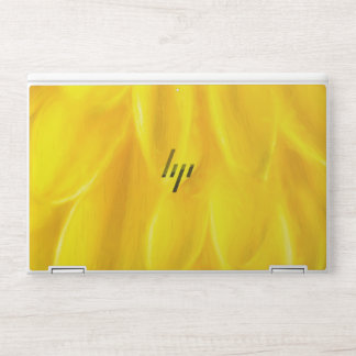 Yellow Flower HP Laptop Skin
