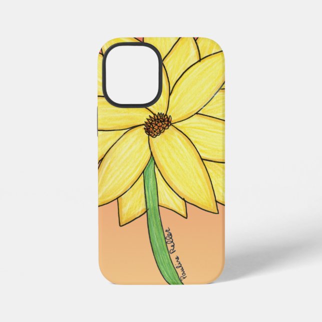Yellow Flower iPhone Case (Back)