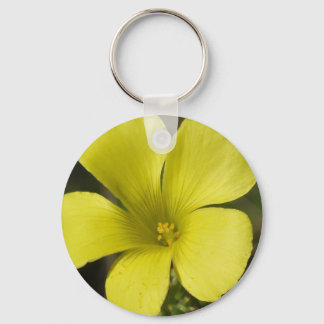 Yellow Flower Keychain