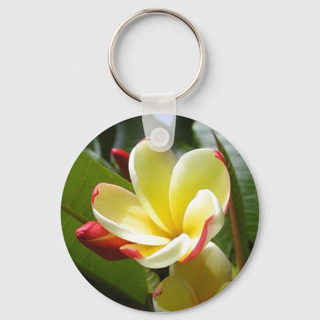 yellow flower keychain (Front)
