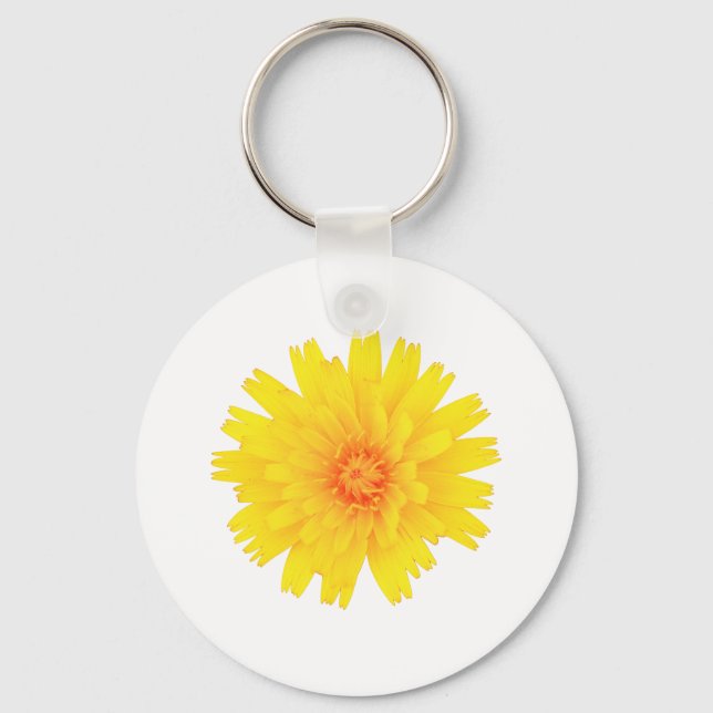Yellow Flower Keychain (Front)