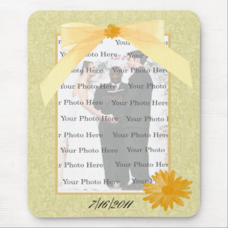 Yellow Flower Mouse Pad