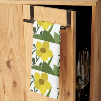 Yellow Flower Nature Pattern