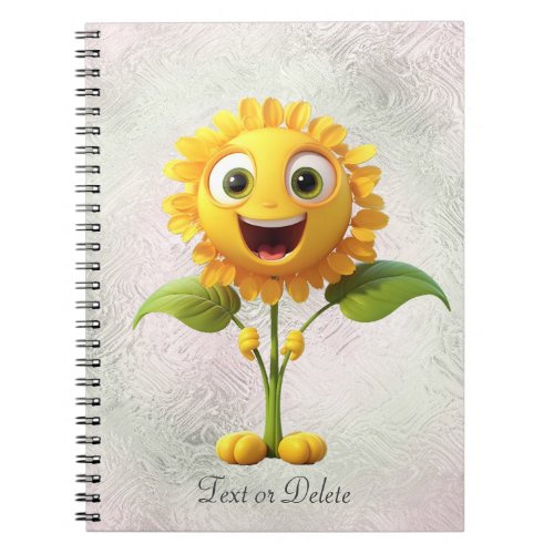 Yellow Flower Notebook