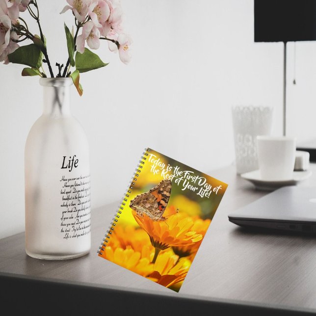 Yellow Flower Notebook New Beginnings (Creator Uploaded)