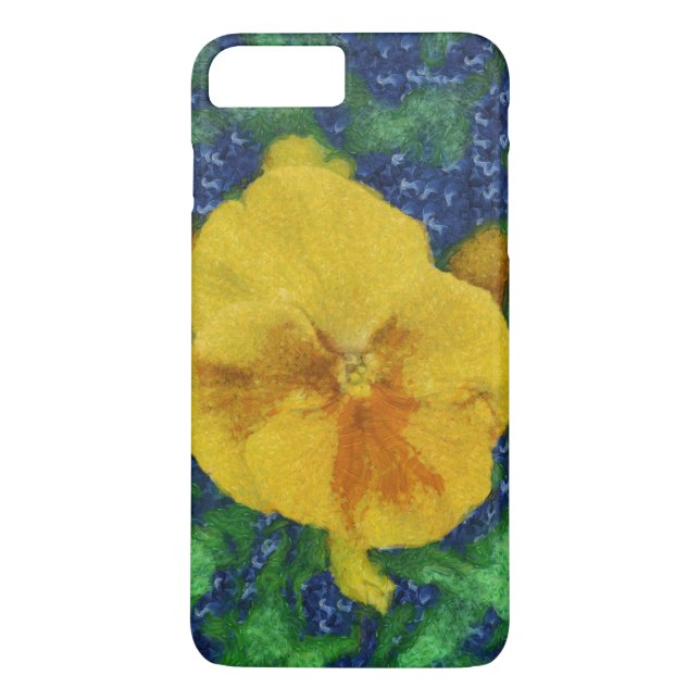 Yellow flower painting Case-Mate iPhone case (Back)