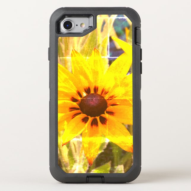 Yellow Flower Photo  Apple iPhone 7 Defender  Case (Back)