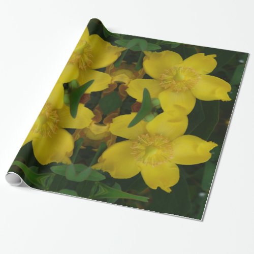 Yellow Flower Photo  Wrapping Paper