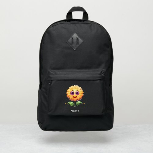 Yellow Flower Port Authority Backpack