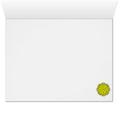 Yellow Flower Ribbon Template by Kenneth Yoncich (Inside Horizontal (Bottom))