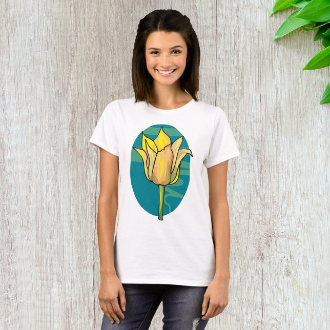 Yellow Flower T-Shirt (Creator Uploaded)