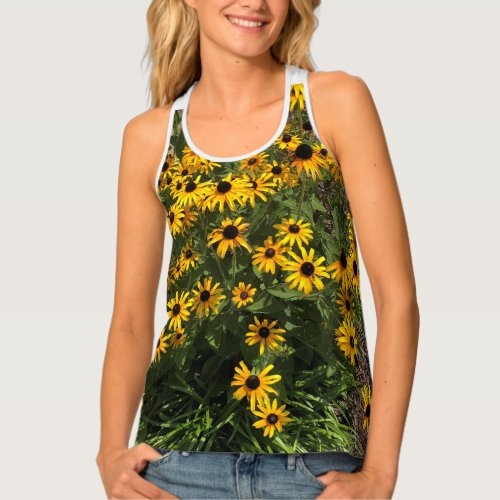 Yellow Flower Tank Top 