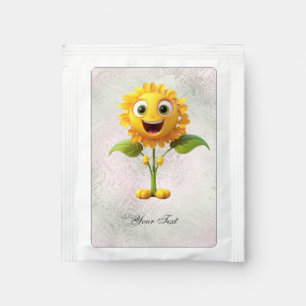 Yellow Flower Tea Bag Drink Mix