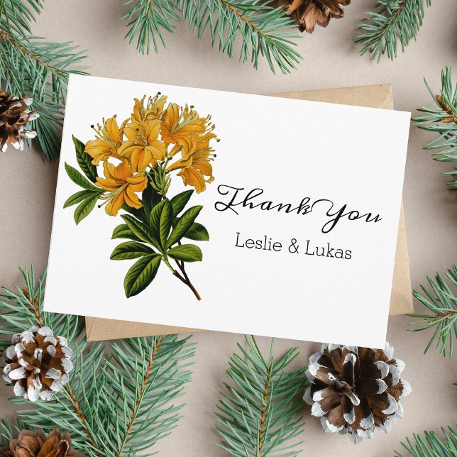 Yellow Flower Thank You Card (Creator Uploaded)