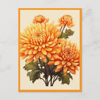 YELLOW FLOWERS #1 POSTCARD