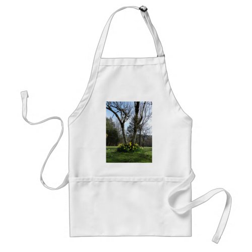 Yellow Flowers Adult Apron