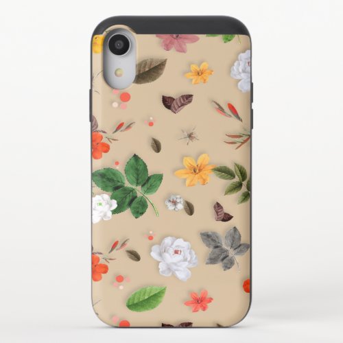 Yellow Flowers and White Roses 17 iPhone XR Slider Case