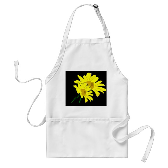 Yellow Flowers Apron (Front)