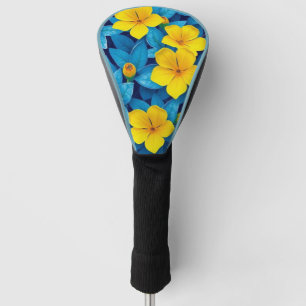 Yellow Flowers-Mediterranean Golf Head Cover