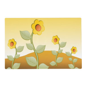 YELLOW FLOWERS PLACEMAT