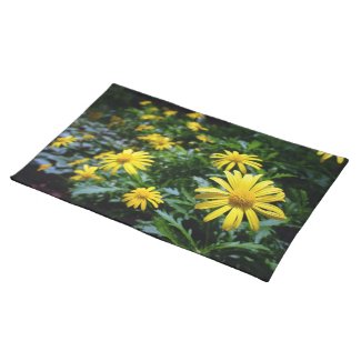 Yellow Flowers Placemat